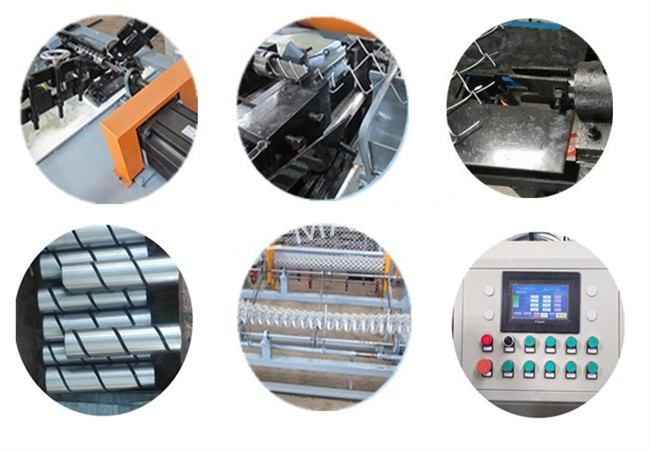 100m2/Hour 25x25mm ISO Chain Link Fence Machine