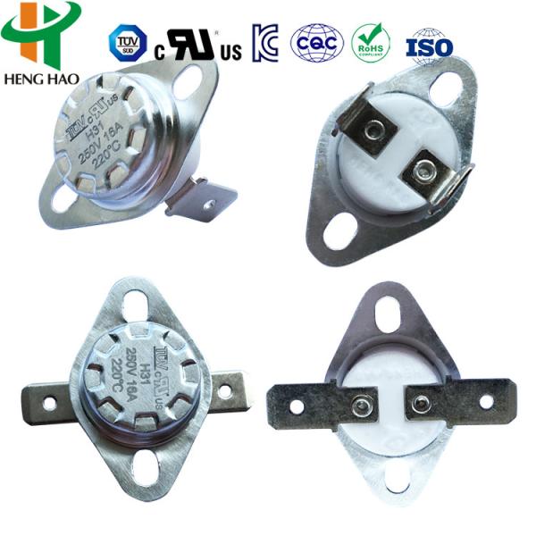 Buy cheap 250V Ksd301 Auto Reset Thermal Fuse , 16A Ksd301 Thermal Switch from wholesalers