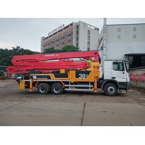 Buy cheap Construction Machinery 2012 Year Putzmeister 38m Beton Pump Concrete Pumping Used Concrete Pump Truck from wholesalers