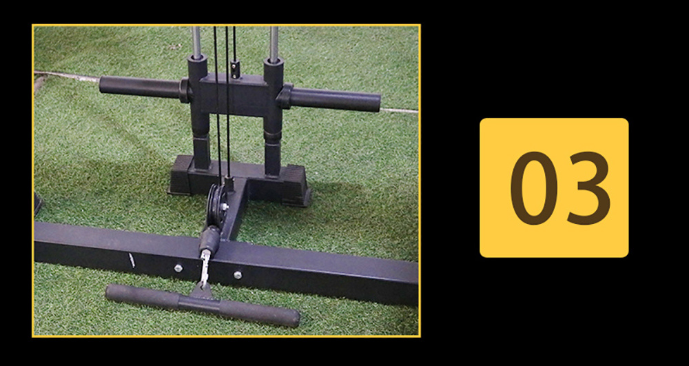 Wholesale Body Building Gym Fitness Equipment Multi Functional Cable Crossover Adjustable Squat Rack Smith Machine Power Rack