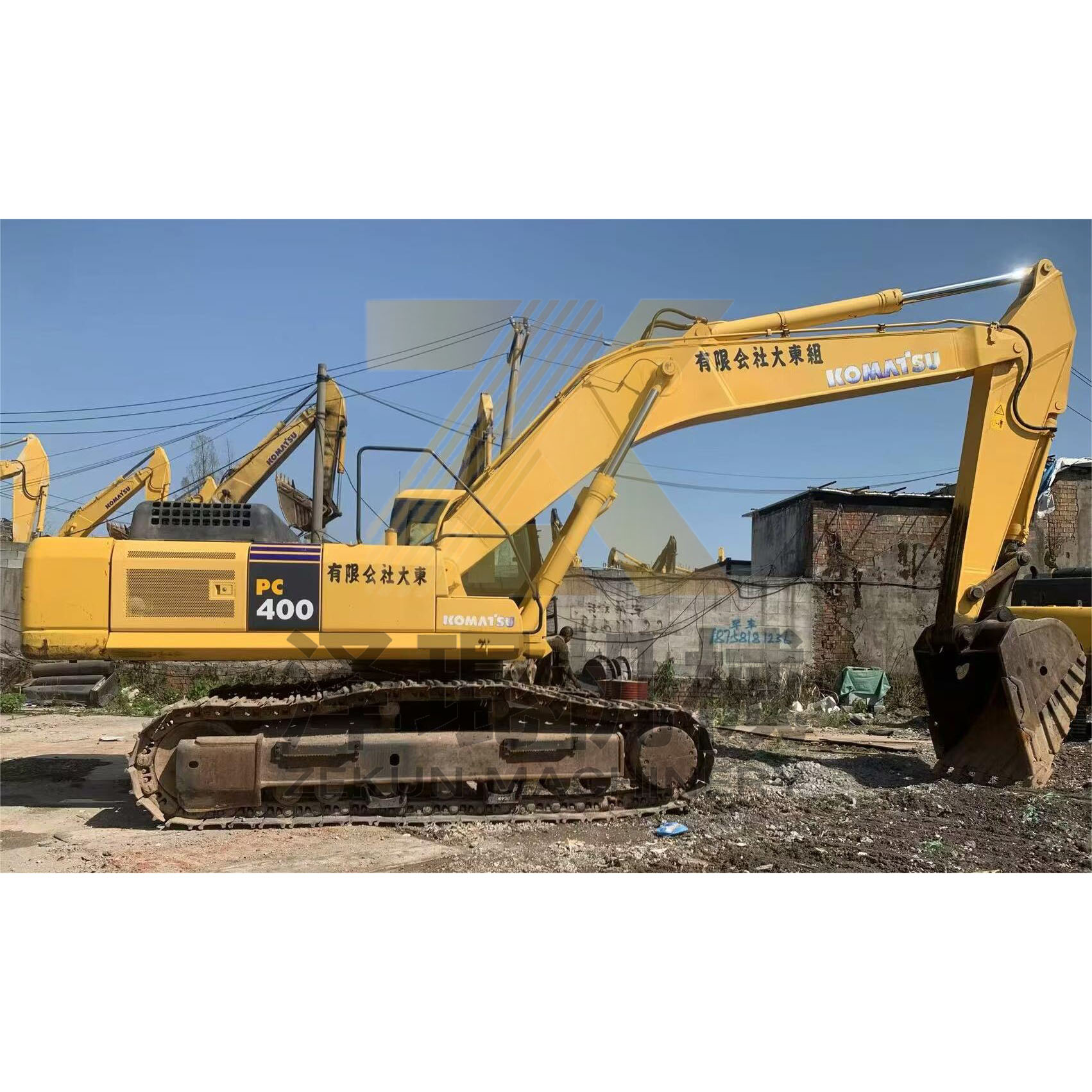 Operating Weight 41.4TON Komatsu PC400-7 Crawler Excavator with 2014 2015 2019 Year