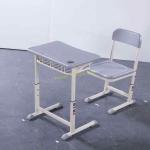 Aluminum Frame Standard Middle School Student Desk And Chair Height Adjustable