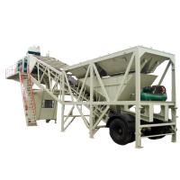 Buy cheap Small Mobile Concrete Plant , Portable Ready Mix Cement Concrete Batching Plant product