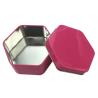 Buy cheap Recycled Food Tins for Cookies Customized Tin Boxes for Sale Hexagonal Metal Tin Containers from wholesalers