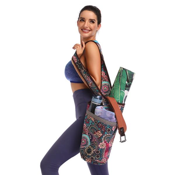 Buy cheap Printed Yoga Mat Carry Bag Gym Mat Case For Women Men Pilates Fitness Exercise Pad from wholesalers