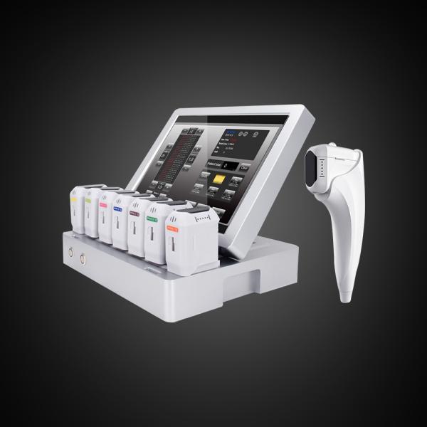 Buy cheap 8 Depth Cartridges 3d HIFU Machine Portable Skin Tighting Face Lifting from wholesalers