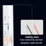 24v Silicone Colorful Light Strip Ip68 Addressable Self-Adhesive Linear Light