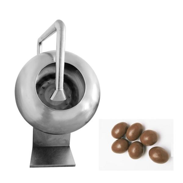 Buy cheap Chocolate Coating 32rpm 600mm Chocolate Panning Machine from wholesalers