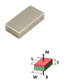 Buy cheap 40x20x5 Super Strong NdFeB Neodymium Magnet N35 Grade from wholesalers