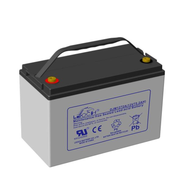 Buy cheap 12V 75Ah 20hr VRLA Lead Acid Batteries Leoch DJM1275 UL TLC Approved from wholesalers