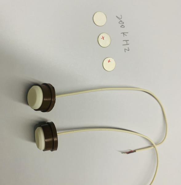 Buy cheap Aluminum 65dB 200KHZ Gas Ultrasonic Transducer Sensor from wholesalers