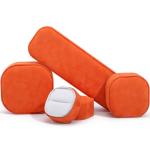 Orange Velvet Jewelry Box for Bracelet Necklace Bracelet Ring by Hanhong Custom