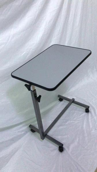 Buy cheap Overbed Patients 700mmx1010mm Hospital Bed Tray Table With Wheels from wholesalers