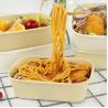 Buy cheap 26oz Custom Eco-friendly Disposable Take Away Rectangle Kraft Paper Food Packing Bowl from wholesalers