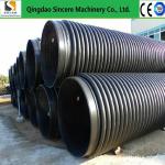 200-1000kg/h Extruder Output Spiral Winding Pipe Making Machine with 200-4000mm