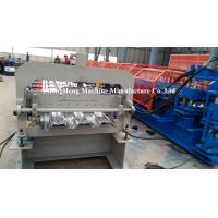 Buy cheap Galvanized Steel Floor Decking Steps Cold Roll Forming Machine / Equipment product