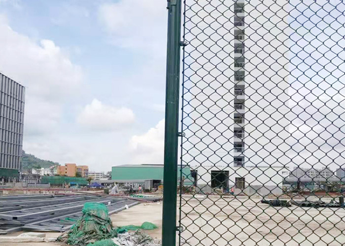 Temporary TFT Heavy Duty Chain Link Fence Iron Galvanized Black Powder Coated
