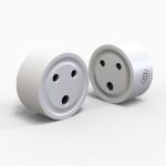 10A Tuya App Controlled Power Outlet India Standard For Smart Home Parts