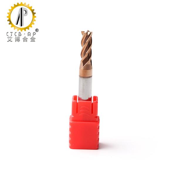 Buy cheap 4 Flute Micro Grain Carbide CNC Router Bits HRC 55 from wholesalers