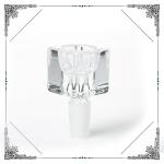 Black Green Clear Blue Water Bong Accessories 14.4MM 18.8MM Square Joint