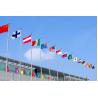 Buy cheap Customized Height Stainless Steel Flag Pole Flag Raising Speed Adjustable from wholesalers