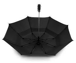 Buy cheap Gale Proof Strong Mens Fold Up Umbrella Straight Plastic Hanlde With Logo Print from wholesalers