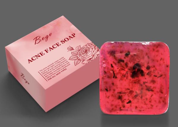 Buy cheap Rose Extract Face Lightening Soap Essential Oil Glutathione Face Soap from wholesalers