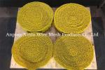 Yellow Plastic Double Loop Tie Wire 380mpa 16GA SAE1008 PVC Coated Rebar Twin