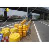 Buy cheap Curved Ramp Highway Roller Barrier Anti Rust Q235 Hot Dip Galvanizing Material from wholesalers