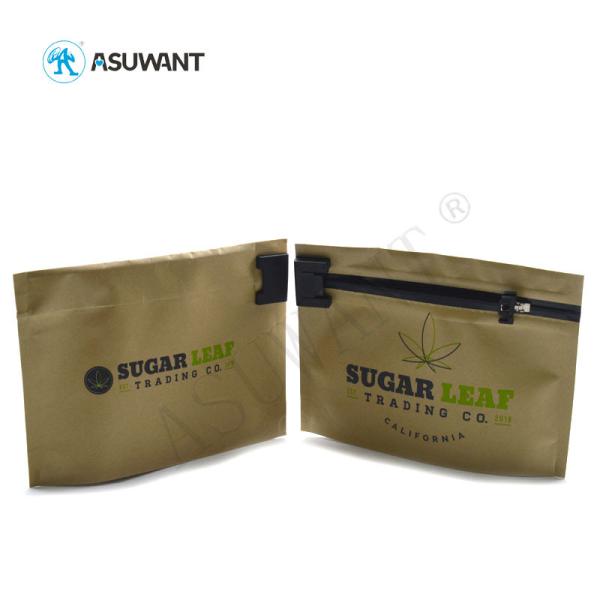 Buy cheap Customizable Aseptic Printed Mylar Bags Smell Proof Herb Package Resealable from wholesalers