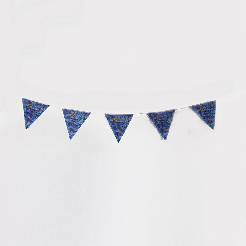 Wonderful Custom String Flag Digital Printing / Silk Printing