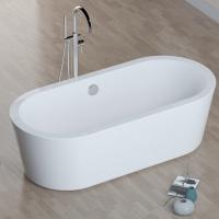 Buy cheap Round 1800*850*580*430mm Free Standing Bathtubs Indoor Soaking product