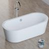 Buy cheap Round 1800*850*580*430mm Free Standing Bathtubs Indoor Soaking from wholesalers