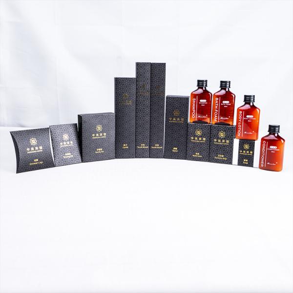 Buy cheap 5 Stars Guest Room Shampoo Soap Hotel Amenities Set Tinted Finishing from wholesalers