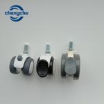 500 Lb 75mm White Nylon M8 Caster Wheels Medical Grade
