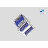 Buy cheap 3.0MM USB A TYPE 18PIN FEMALE 90 ° DOUBLE DECK Gold-Plated from wholesalers