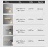 Buy cheap led reading wall lamp minimalist living room decoration creative simple modern bedside wall light bedroom light from wholesalers