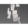 Buy cheap Nordic Luxury Hotel Large Big Led Ceiling Lobby Glass Pendant Chandelier Crystal Modern Atmosphere Light from wholesalers