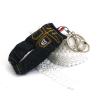 Buy cheap Denim Cloth Doll Key Chain Embroidery Sewing Cotton Jeans Shape OEM ODM from wholesalers