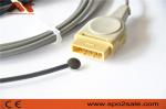 GE Marquette Medical Temperature Sensor Adult Skin Probe For Dash 4000 Monitor
