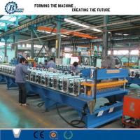 Buy cheap Power Saving Roof Panel Roll Forming Machine , Sheet Metal Forming Equipment product