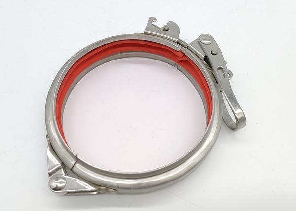 Buy cheap Modular Air Duct Ventilation Stainless Steel 304 Quick Release Round Clamps Adjustable from wholesalers