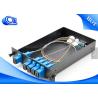 Buy cheap Optical Fiber Couplers For Communication , 1 X 4 Fiber Optic PLC Splitter from wholesalers