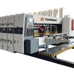 Single Color Flexo Printer Slotter Machine for 40000 KG Corrugated Carton