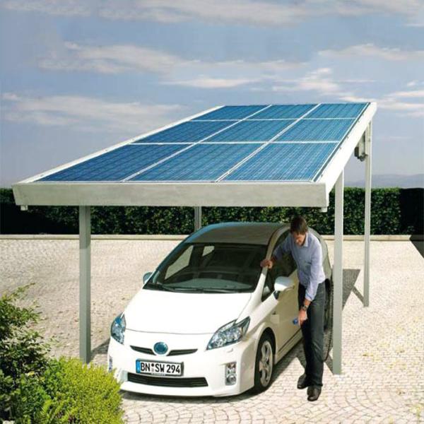 Buy cheap 10 KW 30 KW HDG High Strength Steel Structure Carport Solar Systems from wholesalers