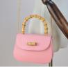 Buy cheap European and American fashion female summer new bamboo bag embossed PU chain shoulder diagonal package from wholesalers