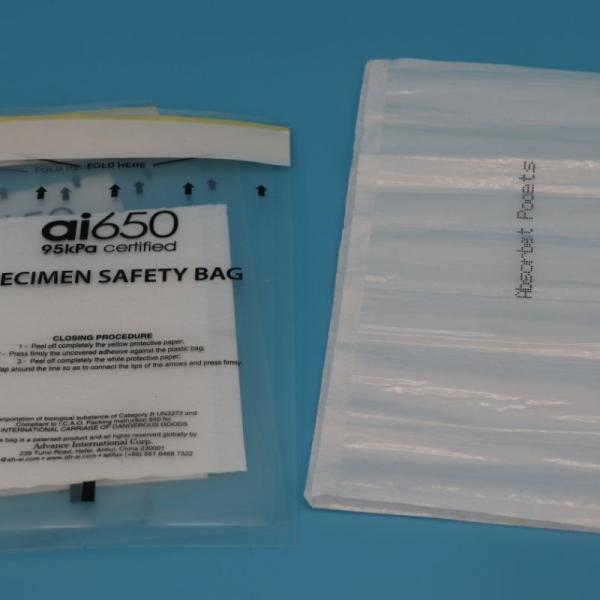 Buy cheap Wholesale Small 95kpa IATA Specimen Transport Bag Large Size from wholesalers