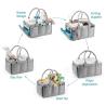 Buy cheap Picnic Equipment Felt Polyester Diaper Caddy Tote Bag from wholesalers