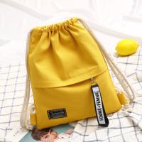 Buy cheap Korean drawstring, rucksack, women's bag, trend, mori ladies backpack, ribbon, product