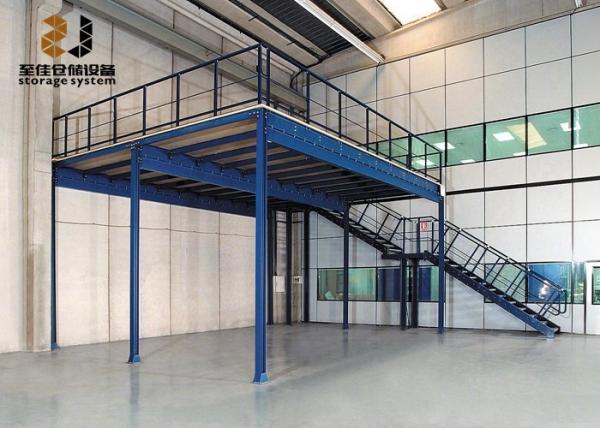 Buy cheap Industrial Mezzanine Storage Rack System Pallet Racking Mezzanine Floor from wholesalers